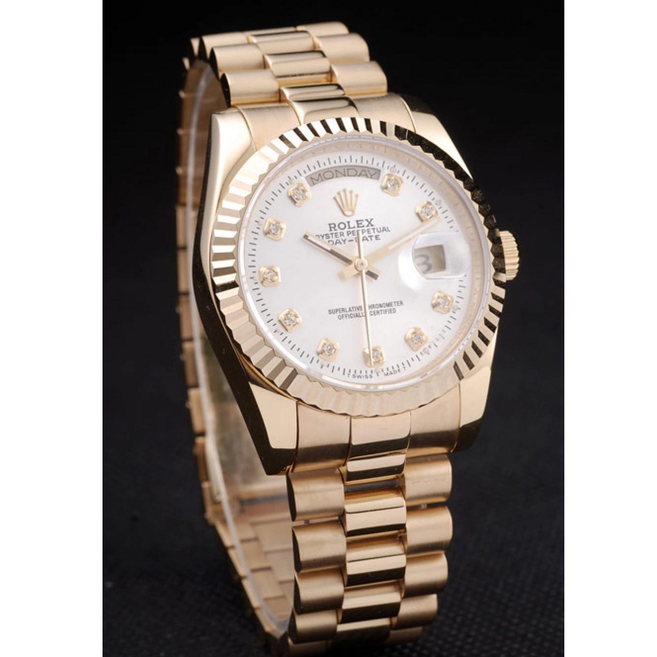 AAA replica watch Mechanism-srl72 Day-Date Swiss Rolex 0712